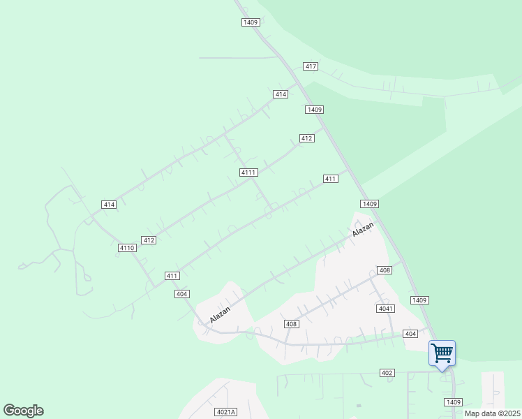map of restaurants, bars, coffee shops, grocery stores, and more near 284 County Road 411 in Dayton