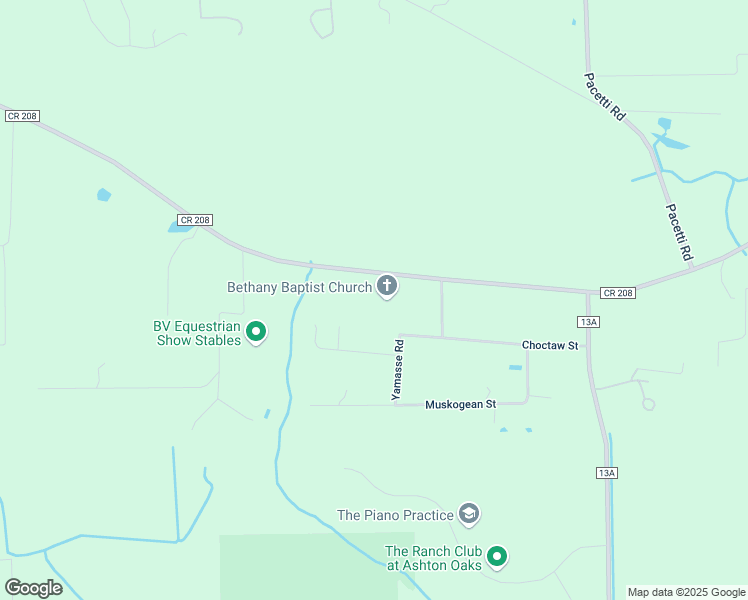 map of restaurants, bars, coffee shops, grocery stores, and more near 5501 County Road 208 in St. Augustine