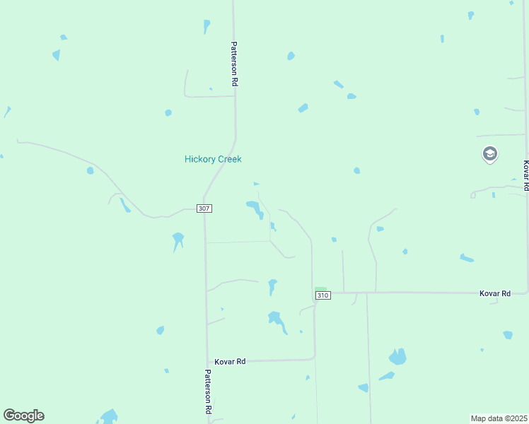 map of restaurants, bars, coffee shops, grocery stores, and more near 547 Patterson Road in Smithville