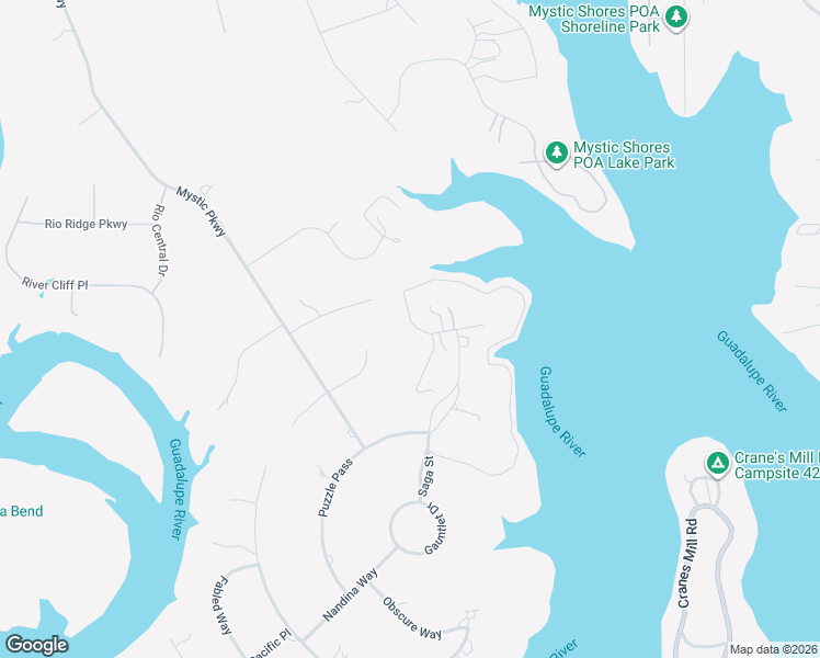 map of restaurants, bars, coffee shops, grocery stores, and more near 190 Spiritual Pass in Spring Branch