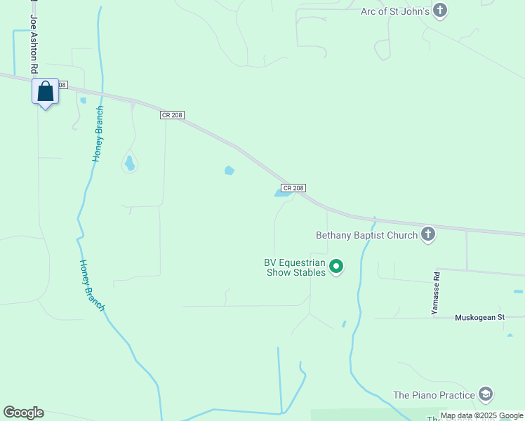 map of restaurants, bars, coffee shops, grocery stores, and more near 145 Owl Creek Road in St. Augustine