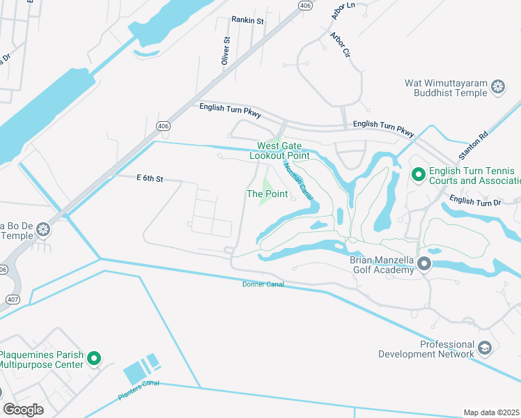 map of restaurants, bars, coffee shops, grocery stores, and more near 1520801 Mc Kinley Street in New Orleans