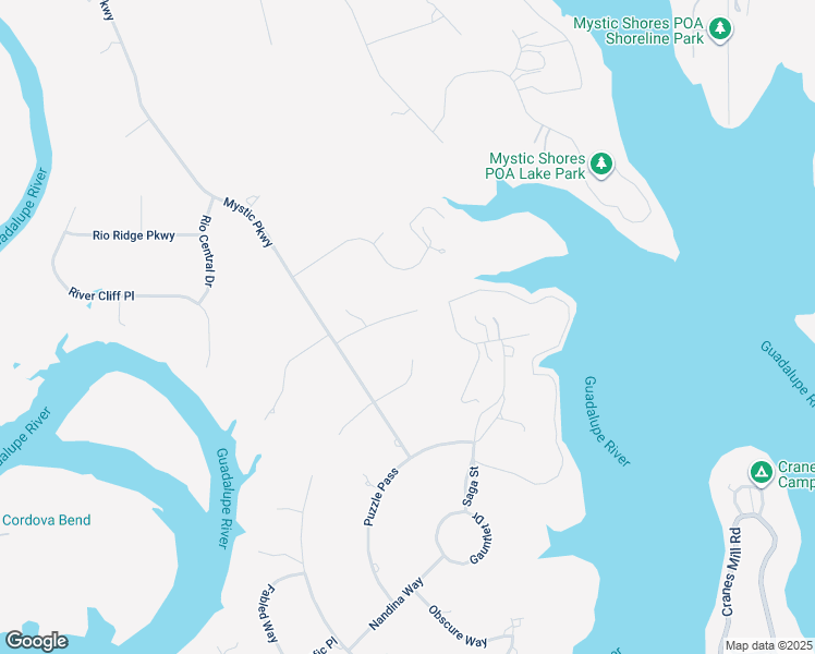map of restaurants, bars, coffee shops, grocery stores, and more near 166 Placid Way in Spring Branch