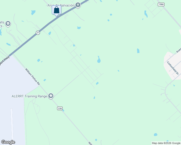 map of restaurants, bars, coffee shops, grocery stores, and more near 760 William Pettus Road in Maxwell