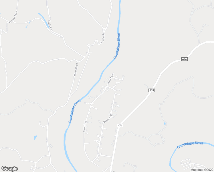 map of restaurants, bars, coffee shops, grocery stores, and more near 205 River Trail in Boerne