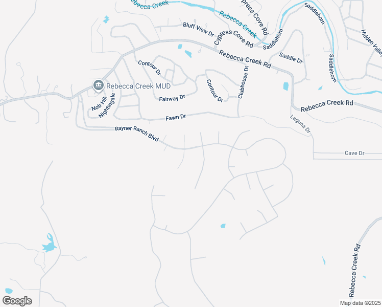 map of restaurants, bars, coffee shops, grocery stores, and more near 125 Grey Fox Circle in Spring Branch