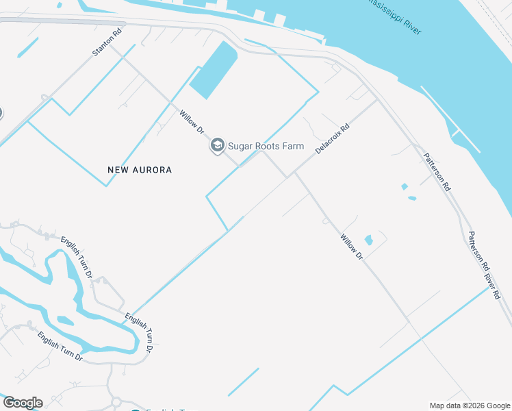 map of restaurants, bars, coffee shops, grocery stores, and more near 1080 Willow Drive in New Orleans