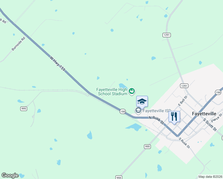 map of restaurants, bars, coffee shops, grocery stores, and more near 101 Kubena Ridge in Fayetteville