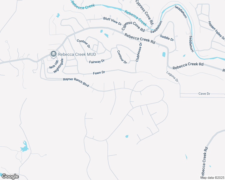 map of restaurants, bars, coffee shops, grocery stores, and more near 125 Grey Fox Circle in Spring Branch