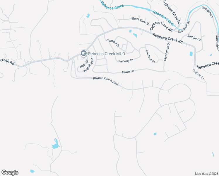 map of restaurants, bars, coffee shops, grocery stores, and more near 330 Rayner Ranch Boulevard in Spring Branch