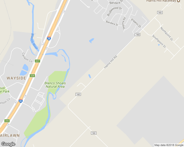 map of restaurants, bars, coffee shops, grocery stores, and more near 1505 Harris Hill Road in San Marcos