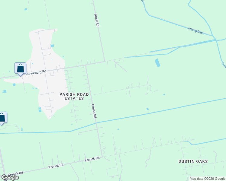 map of restaurants, bars, coffee shops, grocery stores, and more near 3701-3711 Marshall Road in Crosby