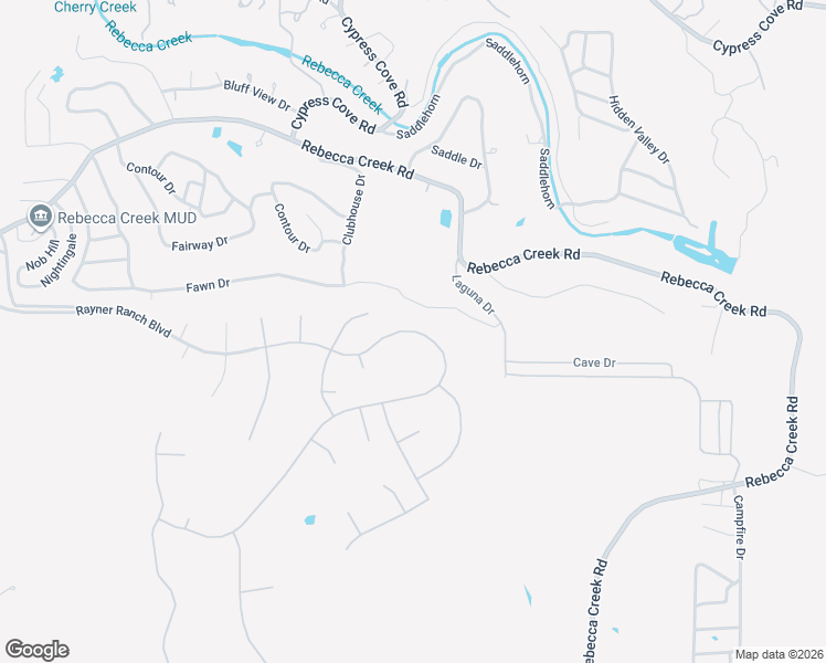 map of restaurants, bars, coffee shops, grocery stores, and more near 555 Rayner Ranch Boulevard in Spring Branch