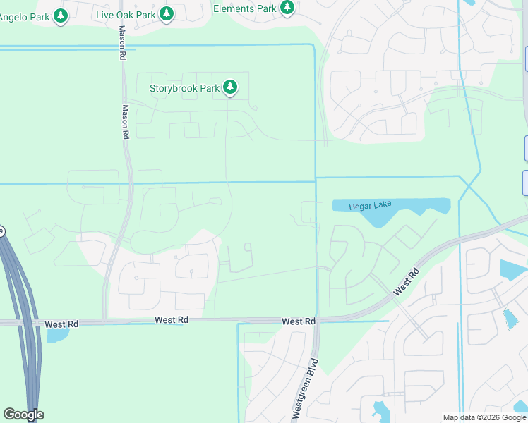 map of restaurants, bars, coffee shops, grocery stores, and more near Unnamed Road in Cypress