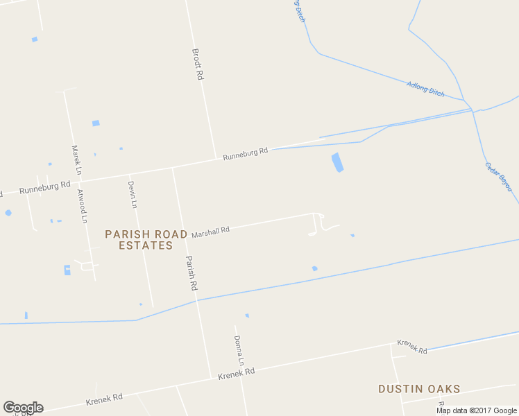 map of restaurants, bars, coffee shops, grocery stores, and more near 3711 Marshall Road in Crosby