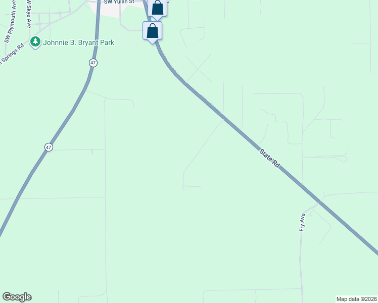 map of restaurants, bars, coffee shops, grocery stores, and more near 205-357 Southwest Sanders Way in Fort White
