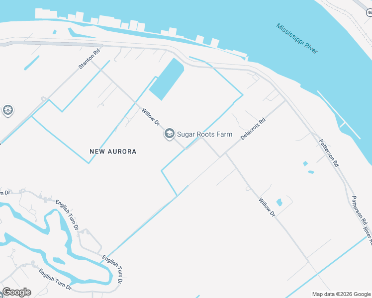 map of restaurants, bars, coffee shops, grocery stores, and more near 1080 Willow Drive in New Orleans