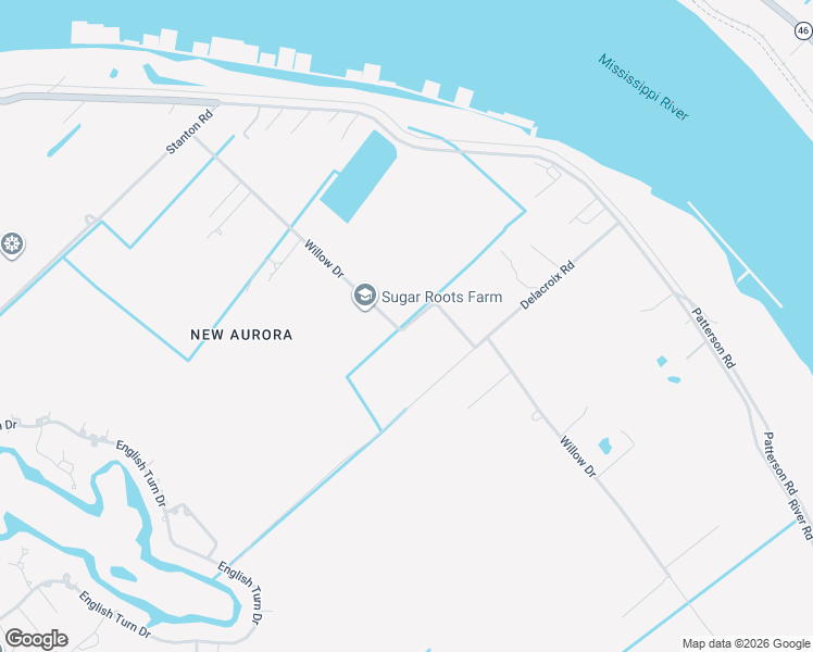 map of restaurants, bars, coffee shops, grocery stores, and more near 1080 Willow Drive in New Orleans