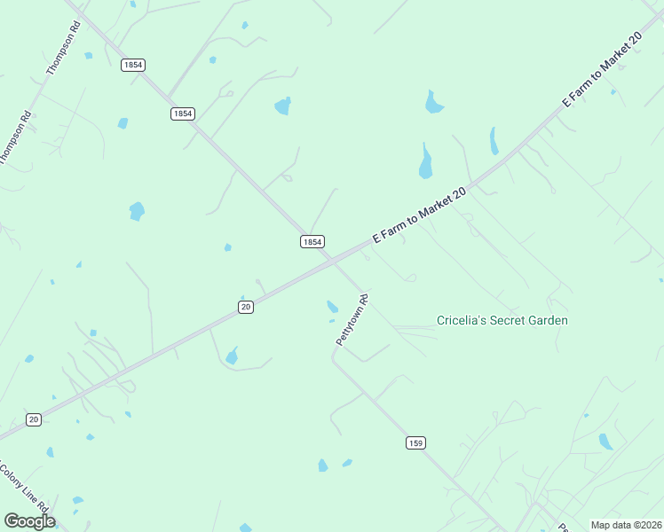 map of restaurants, bars, coffee shops, grocery stores, and more near 10233 Farm to Market 20 in Dale