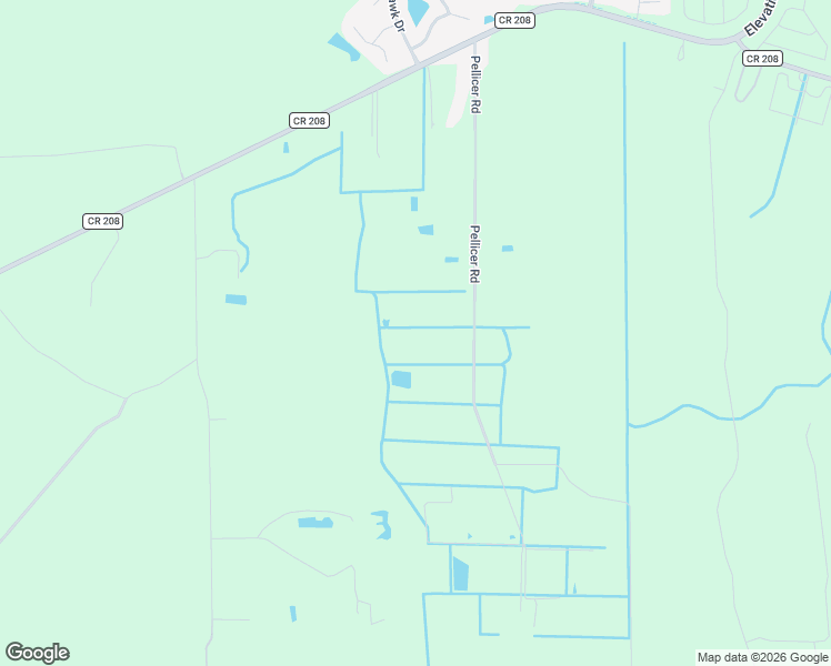 map of restaurants, bars, coffee shops, grocery stores, and more near 2575A Pellicer Road in St. Augustine