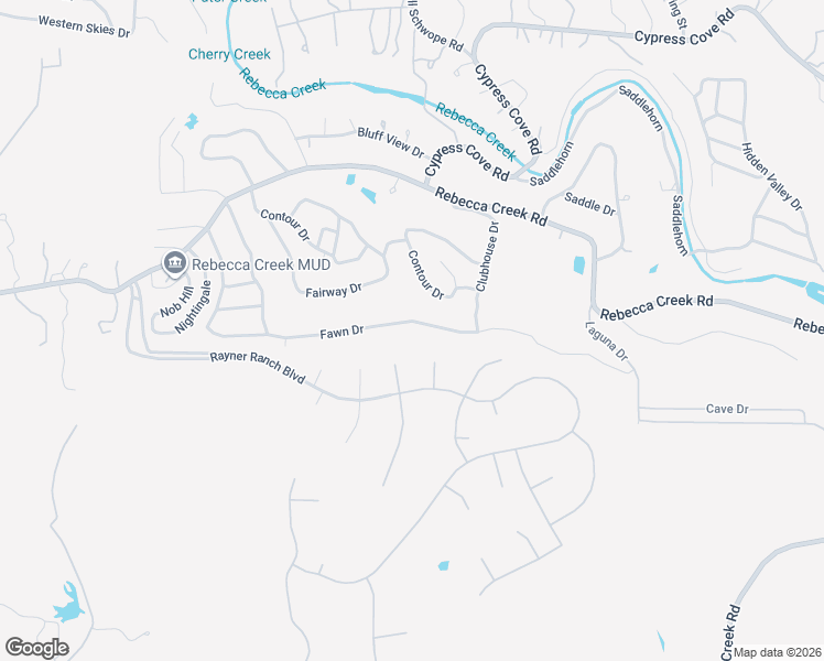 map of restaurants, bars, coffee shops, grocery stores, and more near 628 Fawn Drive in Spring Branch