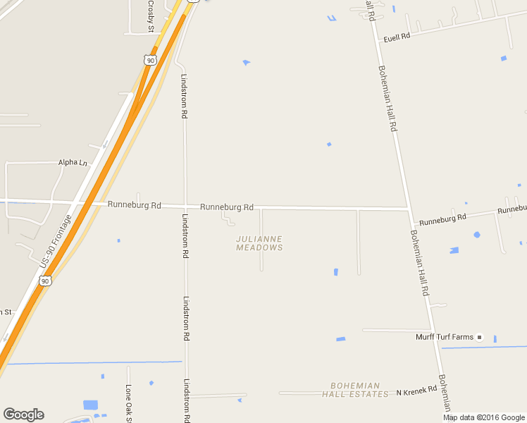 map of restaurants, bars, coffee shops, grocery stores, and more near 15630 Rosemary Ln in Crosby