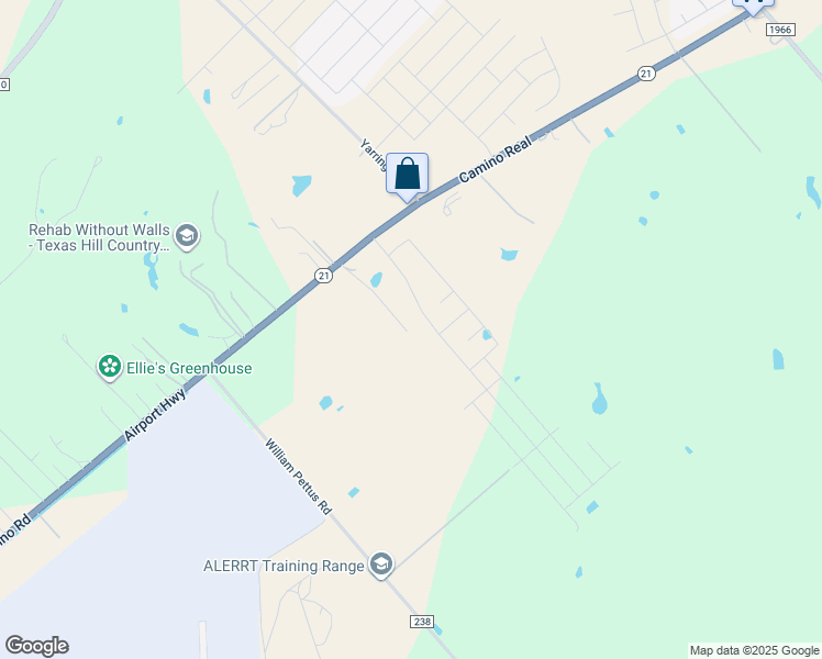 map of restaurants, bars, coffee shops, grocery stores, and more near 158 Stockmen Lane in Maxwell