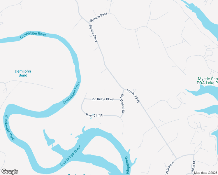 map of restaurants, bars, coffee shops, grocery stores, and more near 128 Upper River Place in Spring Branch