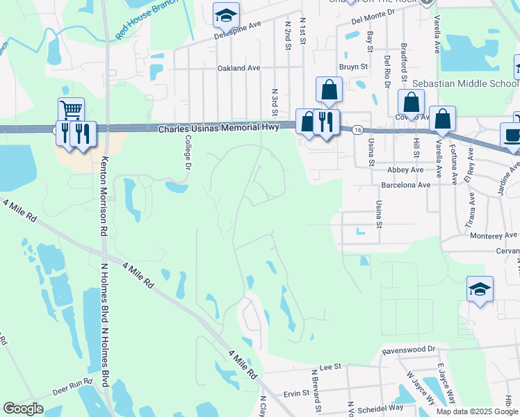 map of restaurants, bars, coffee shops, grocery stores, and more near 1105 Kilmarin Court in St. Augustine