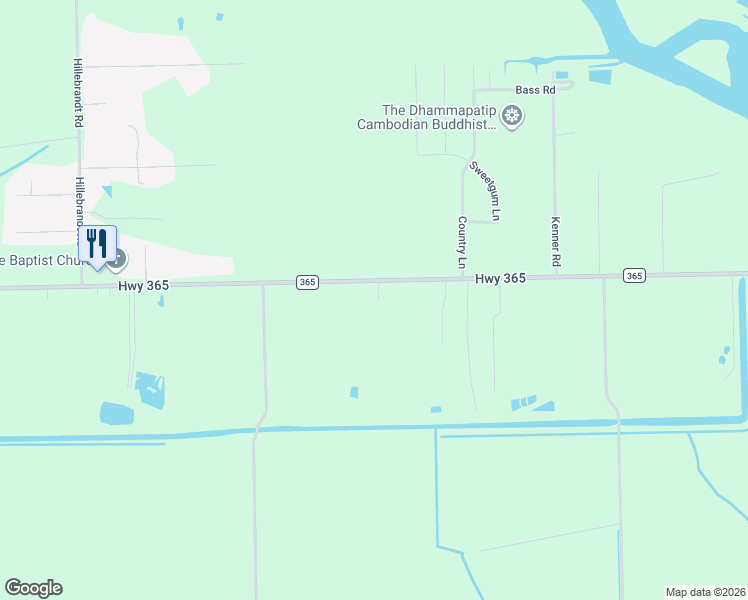 map of restaurants, bars, coffee shops, grocery stores, and more near 8769 Farm to Market Road 365 in Beaumont
