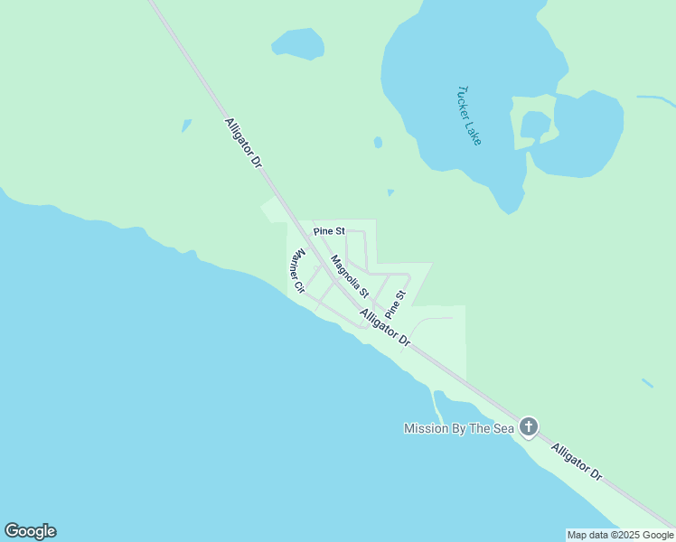 map of restaurants, bars, coffee shops, grocery stores, and more near 618 Magnolia Street in Alligator Point