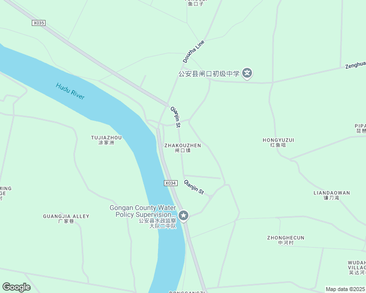 map of restaurants, bars, coffee shops, grocery stores, and more near in Jingzhou