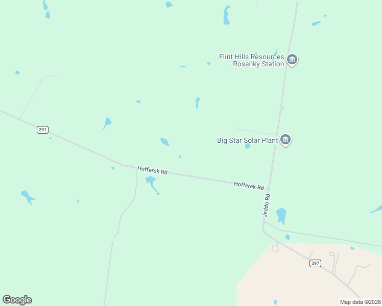 map of restaurants, bars, coffee shops, grocery stores, and more near 366 Hofferek Road in Rosanky