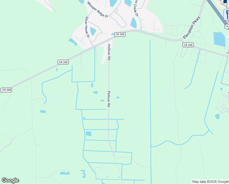 map of restaurants, bars, coffee shops, grocery stores, and more near 2458 Pellicer Road in St. Augustine