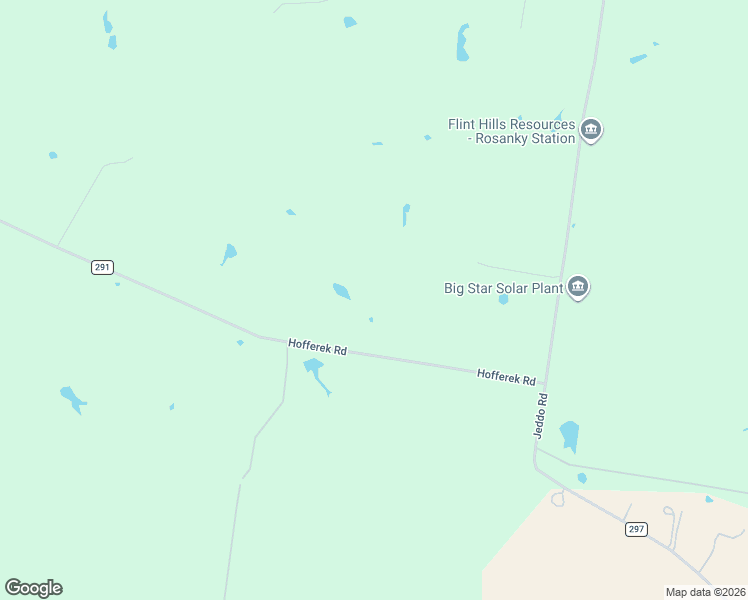 map of restaurants, bars, coffee shops, grocery stores, and more near 366 Hofferek Road in Rosanky