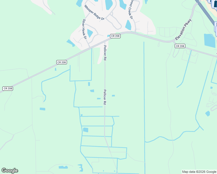 map of restaurants, bars, coffee shops, grocery stores, and more near 2458 Pellicer Road in St. Augustine