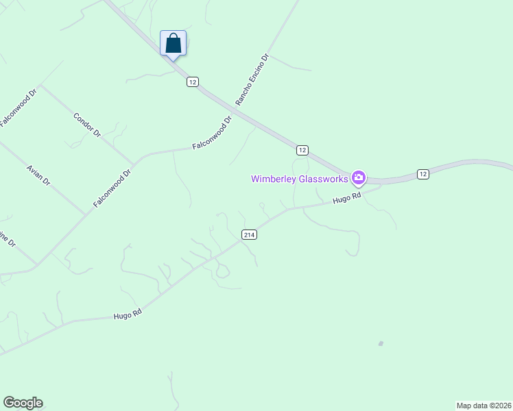 map of restaurants, bars, coffee shops, grocery stores, and more near 350 Hugo Road in San Marcos