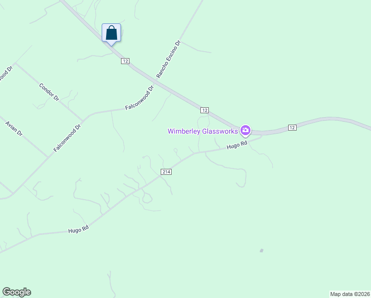 map of restaurants, bars, coffee shops, grocery stores, and more near 300 Hugo Road in San Marcos