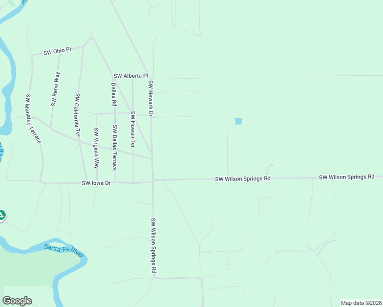 map of restaurants, bars, coffee shops, grocery stores, and more near 190 Southwest Evergreen Court in Fort White