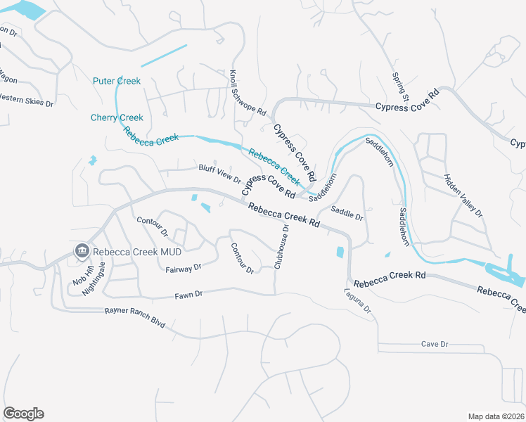 map of restaurants, bars, coffee shops, grocery stores, and more near 10101 Rebecca Creek Rd in Spring Branch