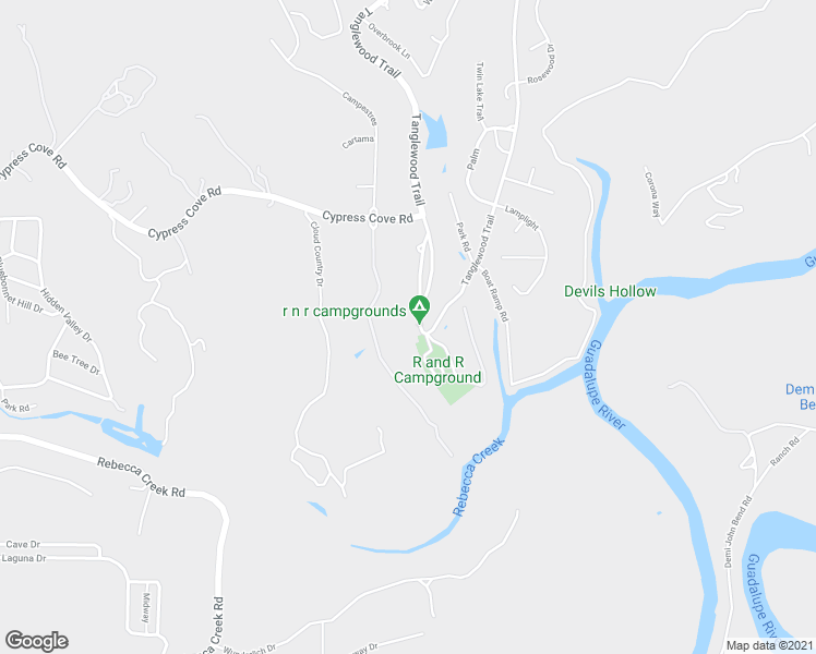 map of restaurants, bars, coffee shops, grocery stores, and more near 3580 Tanglewood Trail in Spring Branch