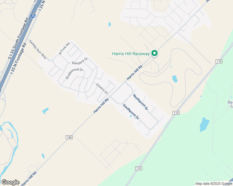 map of restaurants, bars, coffee shops, grocery stores, and more near 2704 Harris Hill Road in San Marcos
