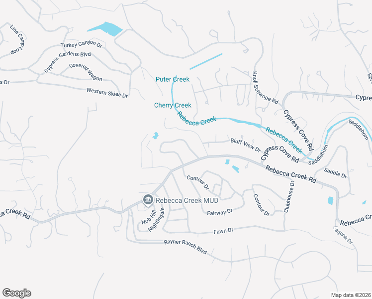 map of restaurants, bars, coffee shops, grocery stores, and more near 504 Windy Hill Drive in Spring Branch