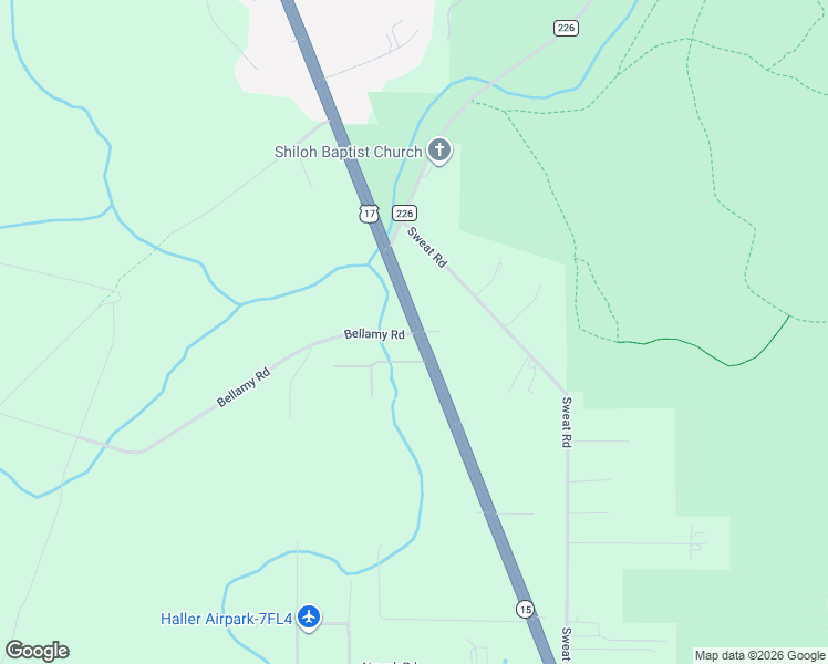 map of restaurants, bars, coffee shops, grocery stores, and more near 5166 U.S. 17 in Green Cove Springs