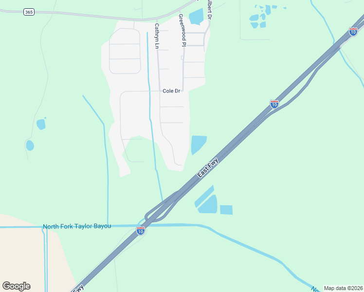 map of restaurants, bars, coffee shops, grocery stores, and more near 11375 Cathryn Lane in Beaumont