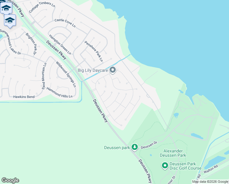 map of restaurants, bars, coffee shops, grocery stores, and more near 13815 Parkers Cove Court in Houston