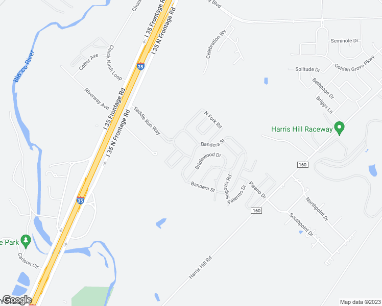 map of restaurants, bars, coffee shops, grocery stores, and more near 273 Bandera Street in San Marcos