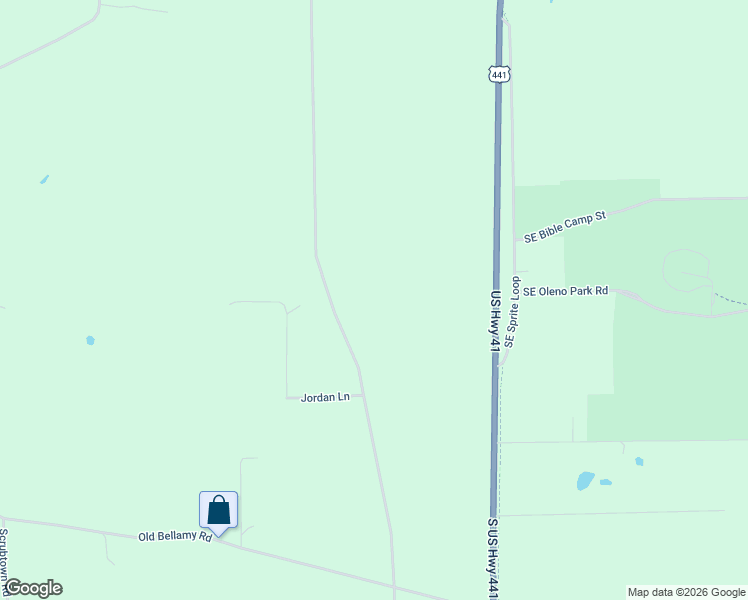 map of restaurants, bars, coffee shops, grocery stores, and more near 1165 Southwest Old Lake City Terrace in High Springs