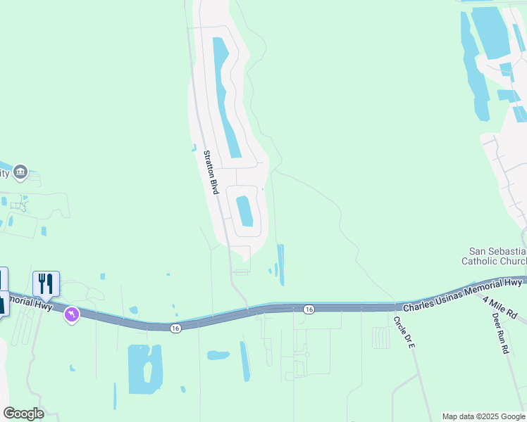 map of restaurants, bars, coffee shops, grocery stores, and more near 1501 Golden Lake Loop in St. Augustine
