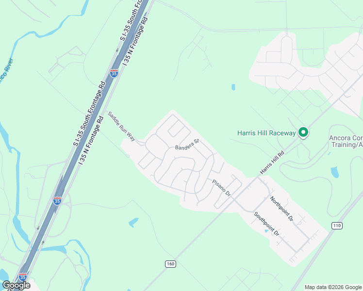 map of restaurants, bars, coffee shops, grocery stores, and more near 135 North Fork Road in San Marcos
